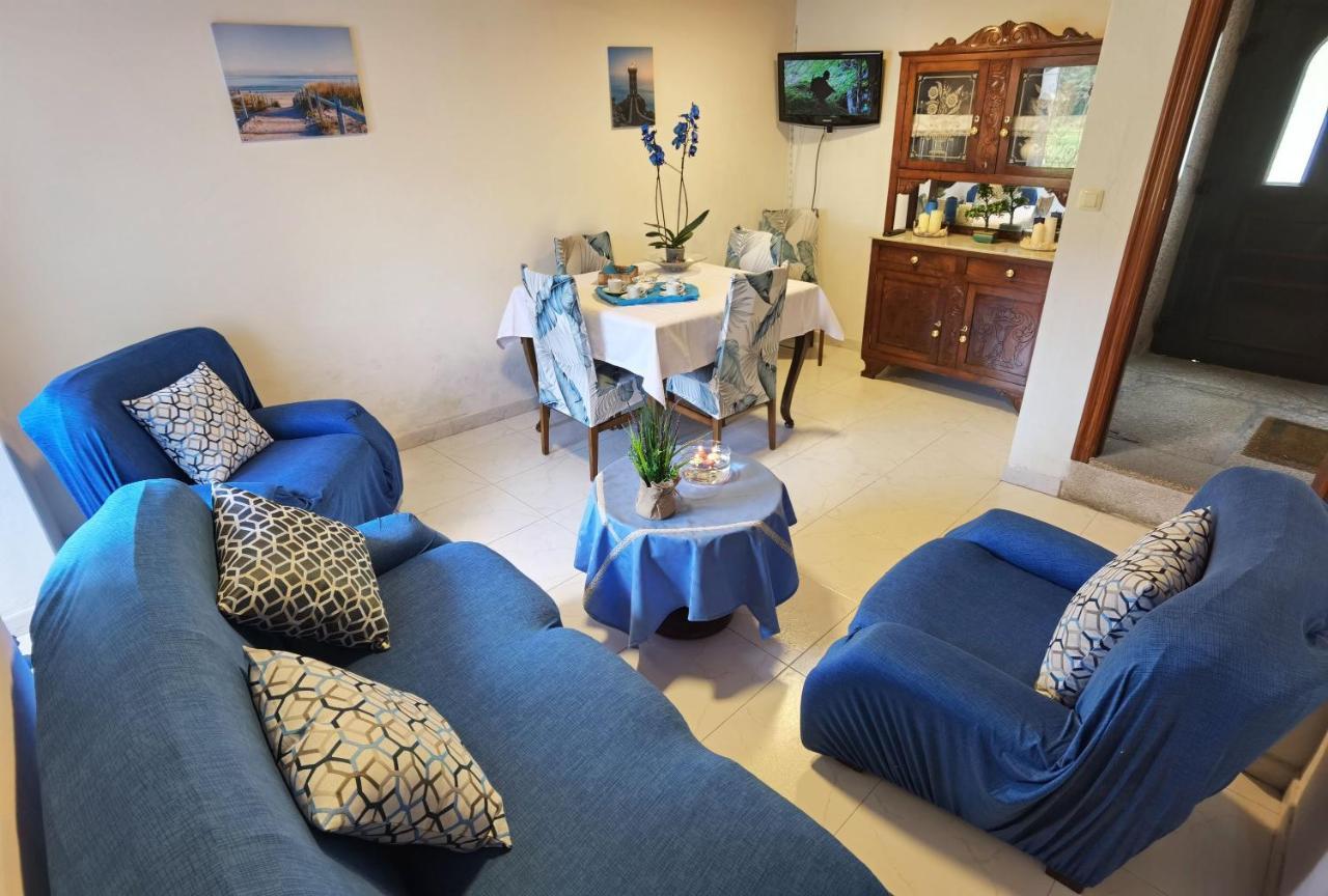 Villa Casa Do Cucharro En Playa De Soesto, Laxe Esterno foto
