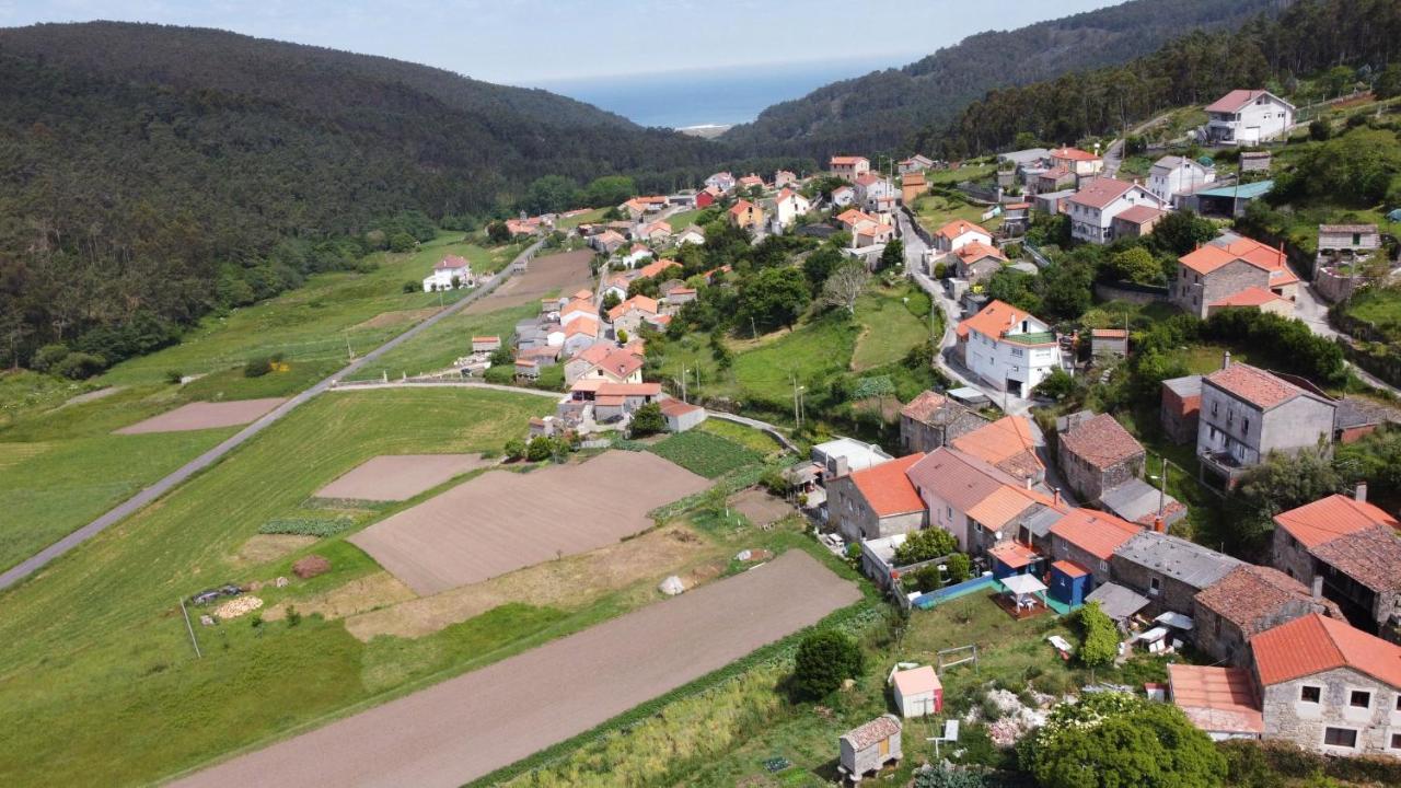 Villa Casa Do Cucharro En Playa De Soesto, Laxe Esterno foto
